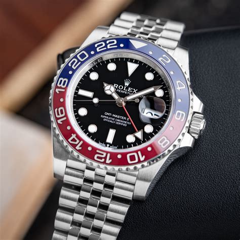 rolex gmt ii pepsi jubilee